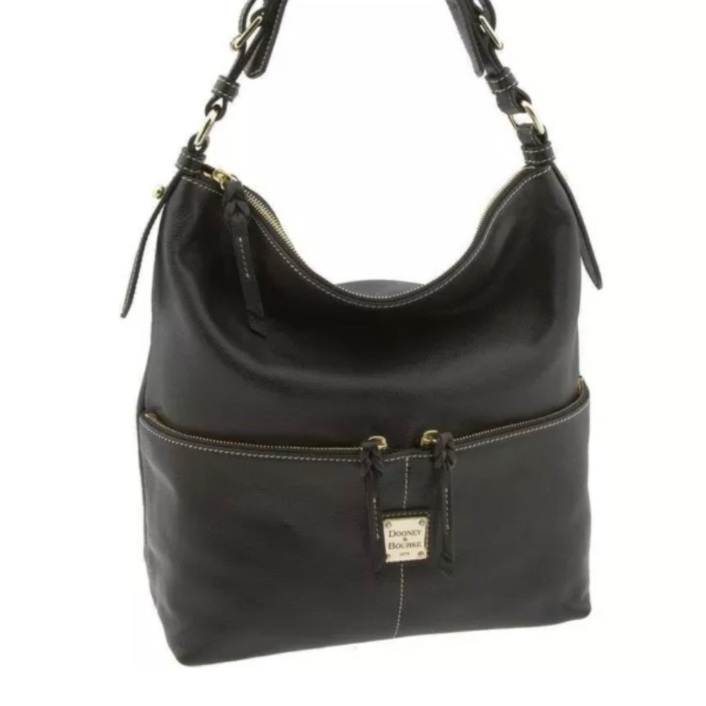 DOONEY & BOURKE DILLEN Leather Satchel Purse